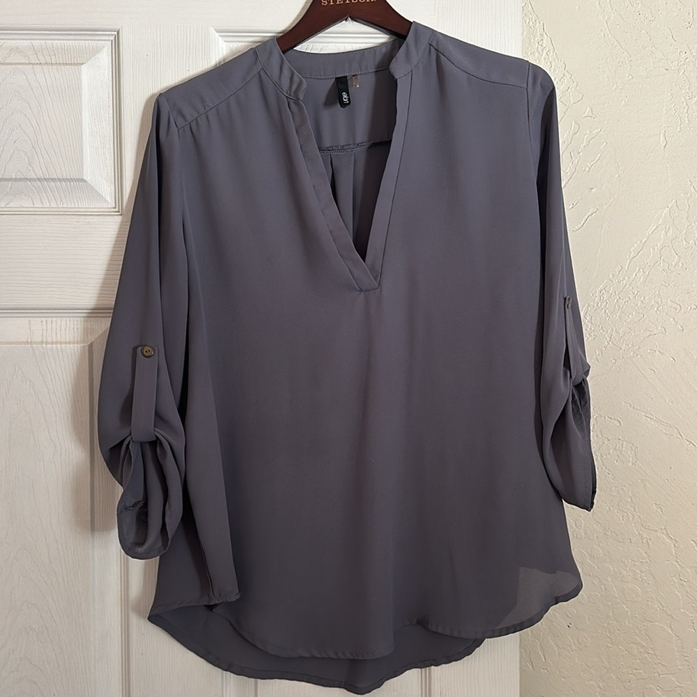 Chiffon v-neck